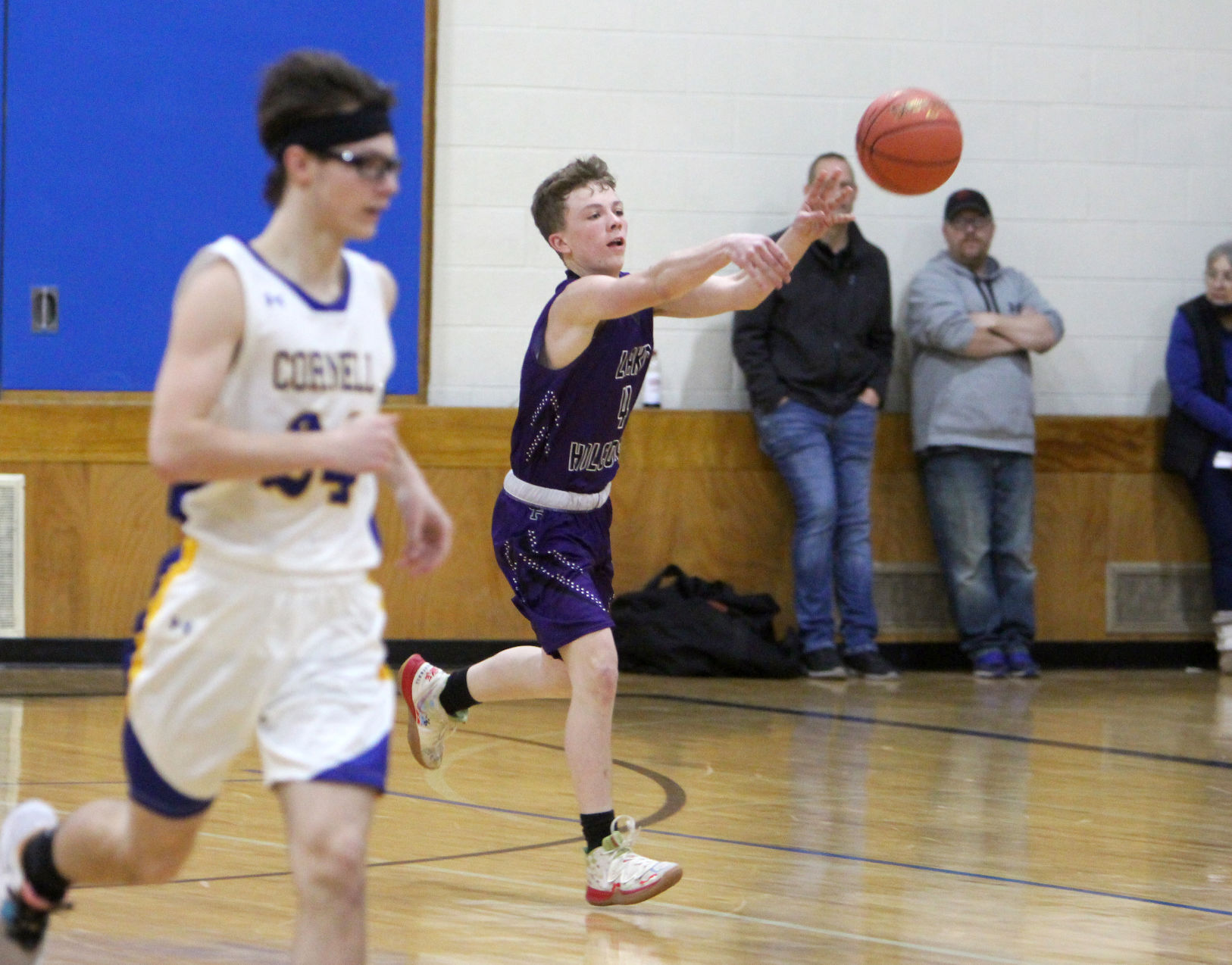 Lake Holcombe at Cornell boys basketball 1-14-22